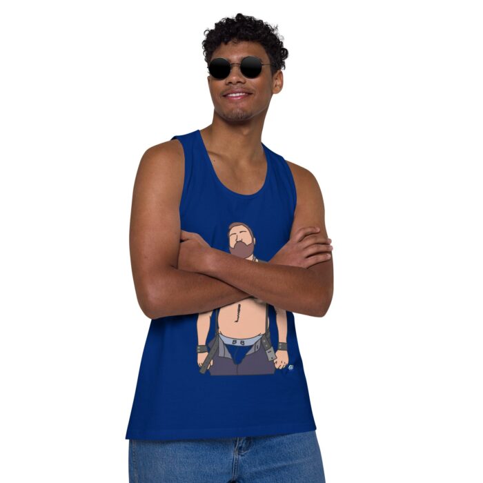 Men’s premium tank top - Strapping Young Cub - Image 7