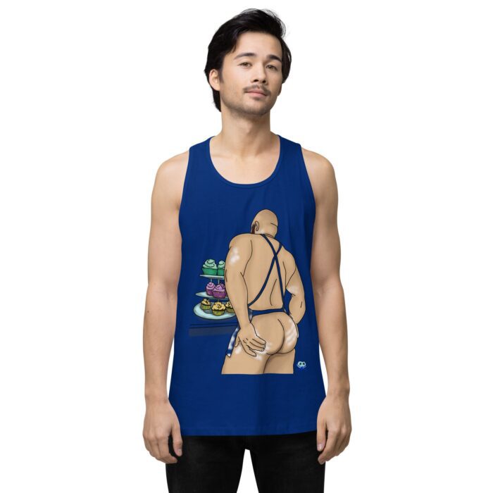 Men’s premium tank top - Cakes - Image 4