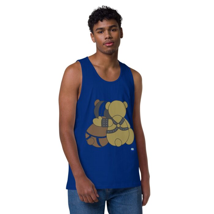 Men’s premium tank top - Bondage Bears - Image 6