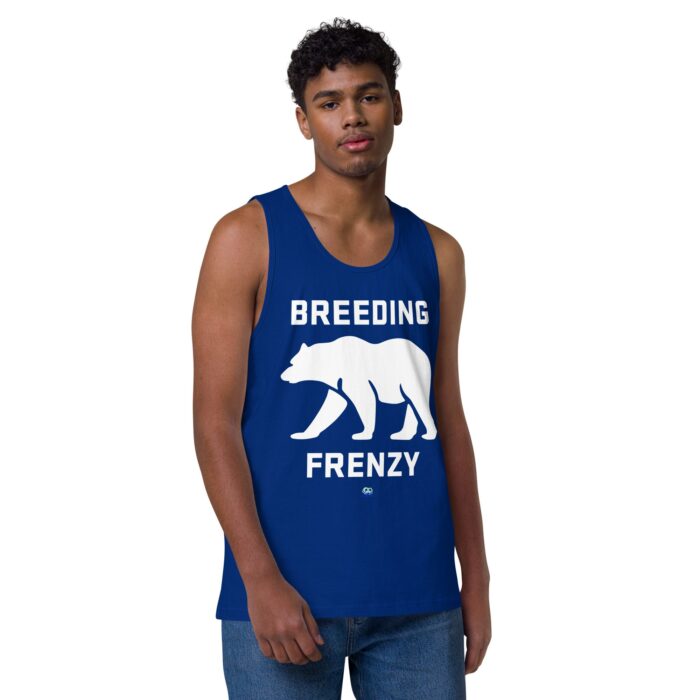 Men’s premium tank top - Breeding Frenzy - Image 6