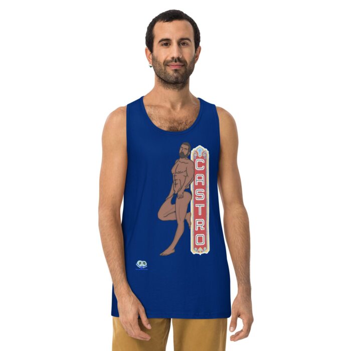 Men’s premium tank top - Castro - Image 4