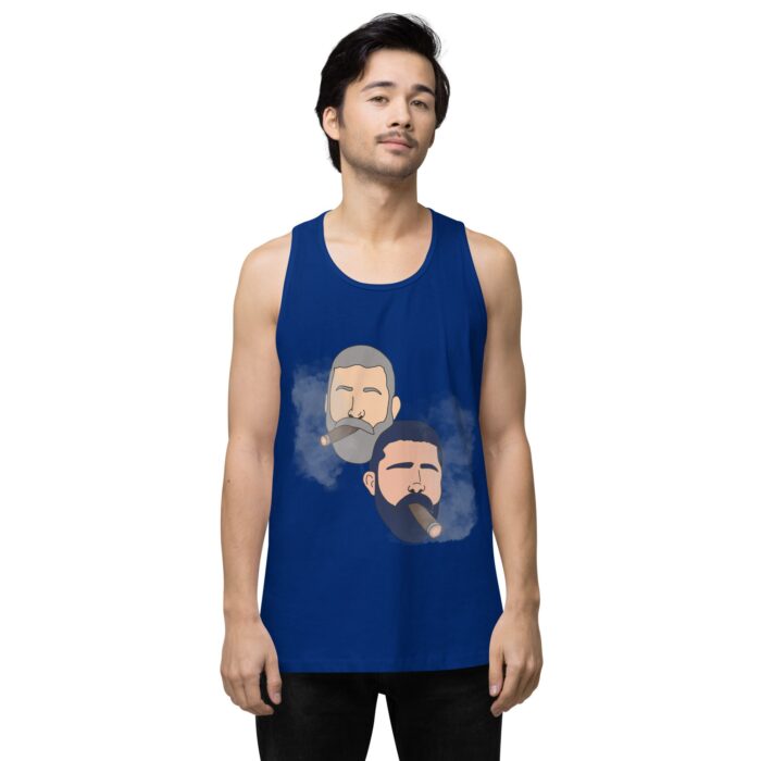 Men’s premium tank top - Cigars - Image 7