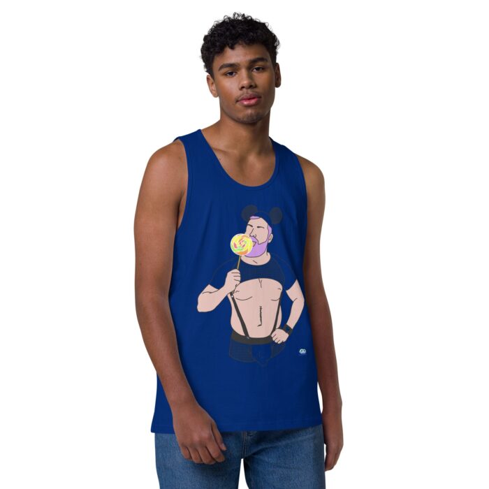 Men’s premium tank top - Disney Sucker - Image 4