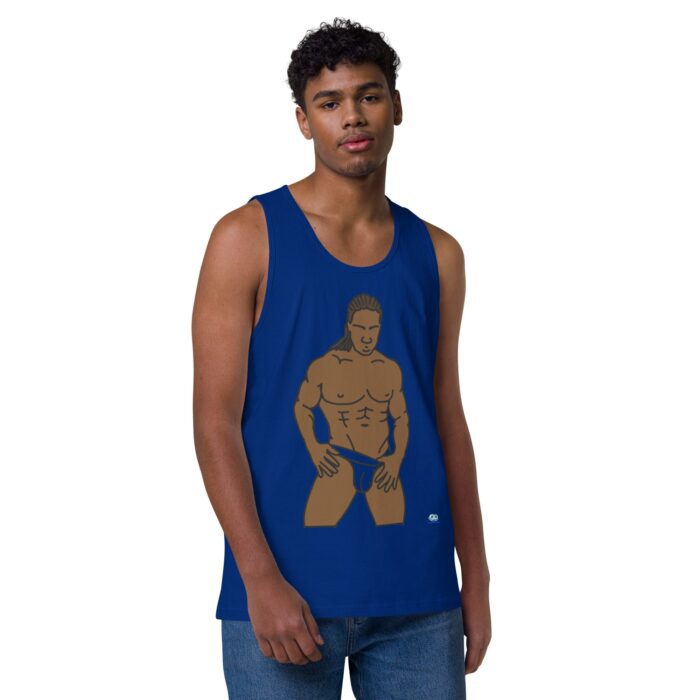 Men’s premium tank top - Dreadlocks - Image 6