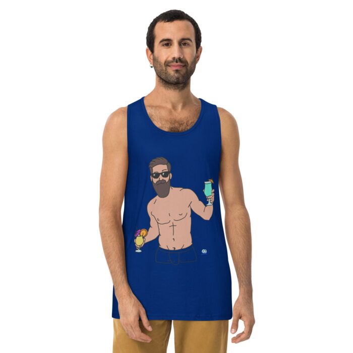 Men’s premium tank top - Drinks - Image 3