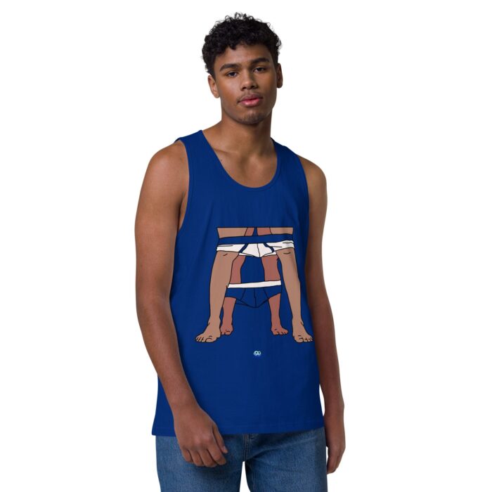 Men’s premium tank top - Dropped Drawers - Image 6