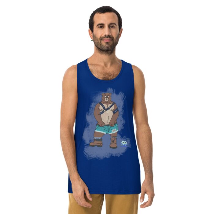 Men’s premium tank top - Growler - Image 4
