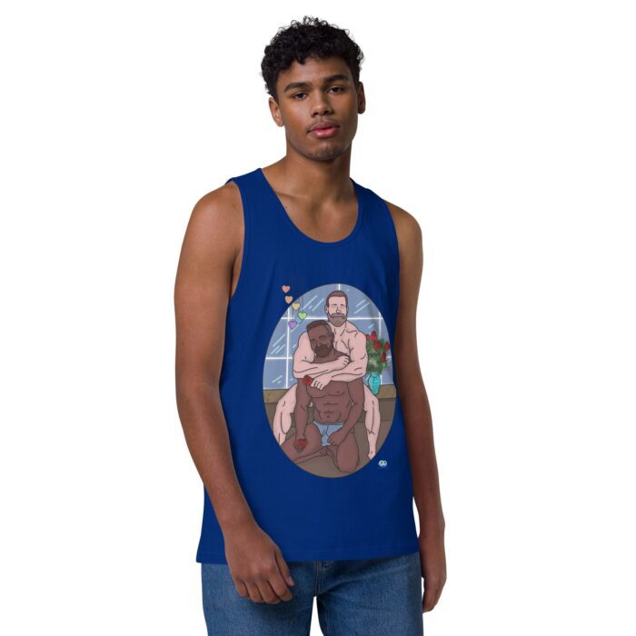 Men’s premium tank top - Guns & Roses - Image 2