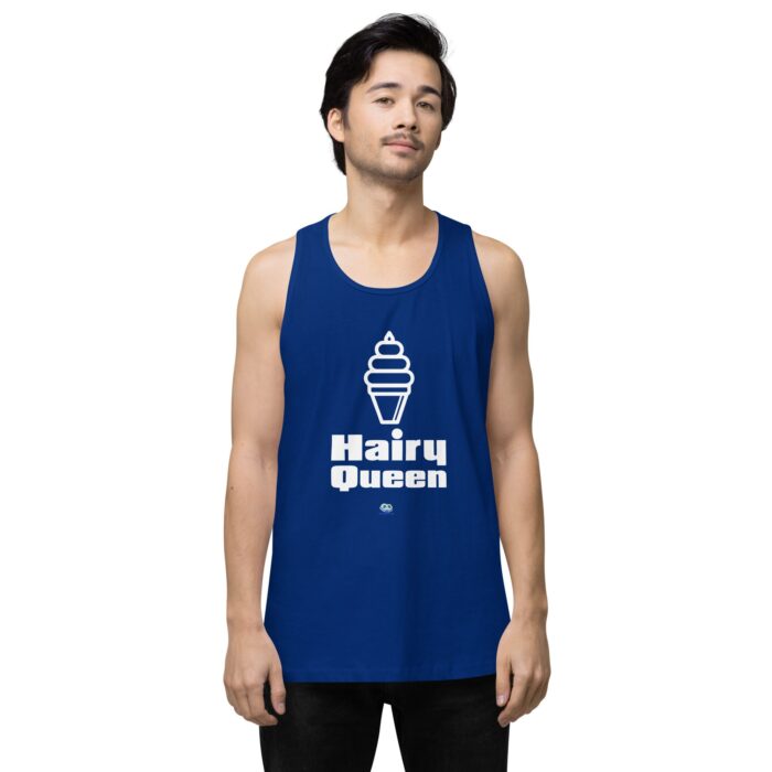 Men’s premium tank top - Hairy Queen - Image 7