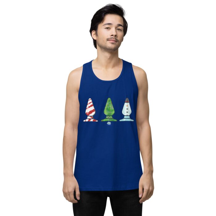 Men’s premium tank top - Holiday Butt Plugs - Image 4