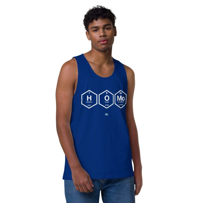 Men’s premium tank top - Homo Chemistry - Image 6