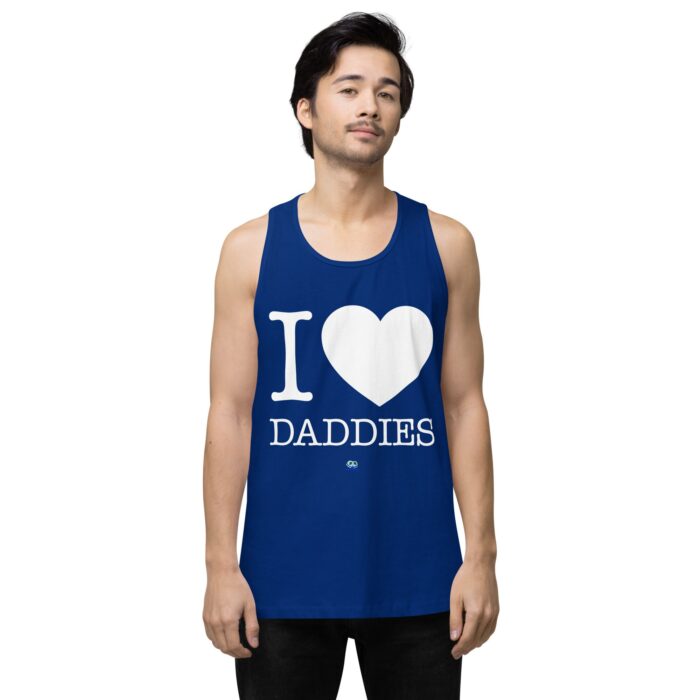 Men’s premium tank top - I Heart Daddies - Image 7