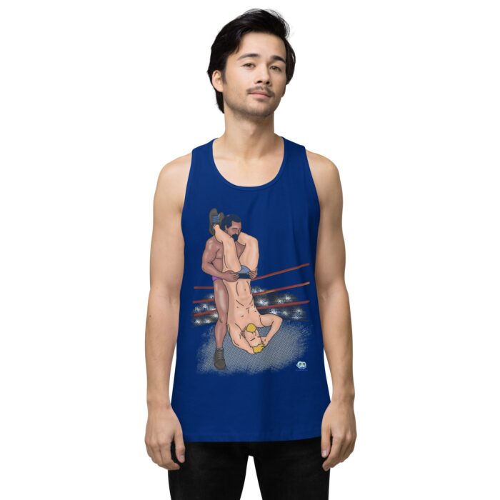 Men’s premium tank top - Pile Driver - Image 4