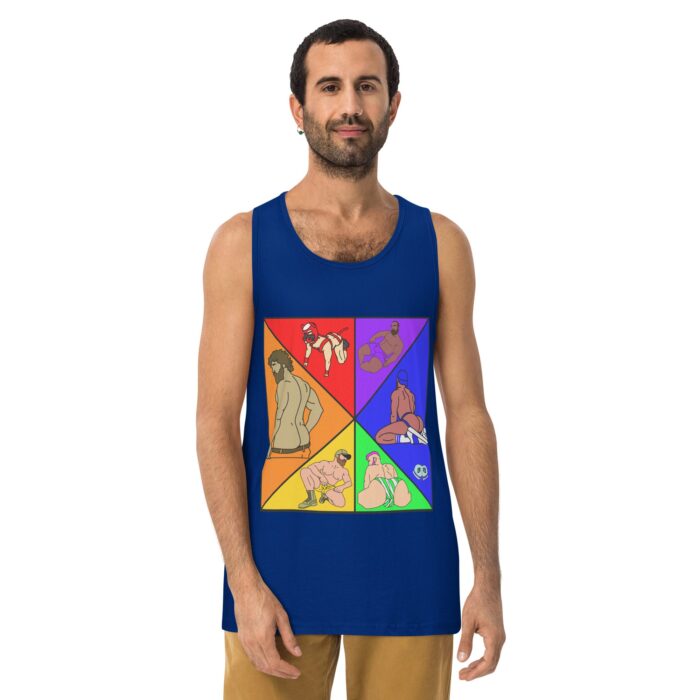 Men’s premium tank top - Pride - Image 4
