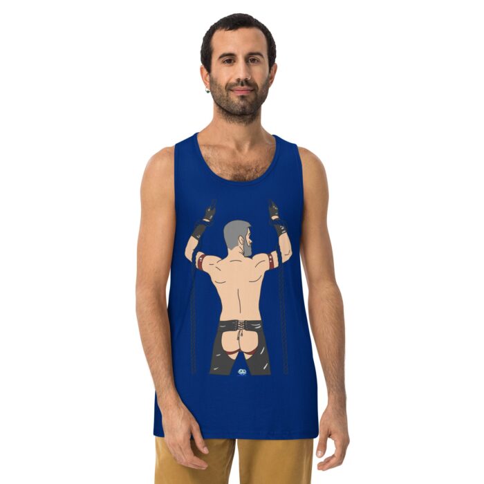 Men’s premium tank top - Ropes - Image 4