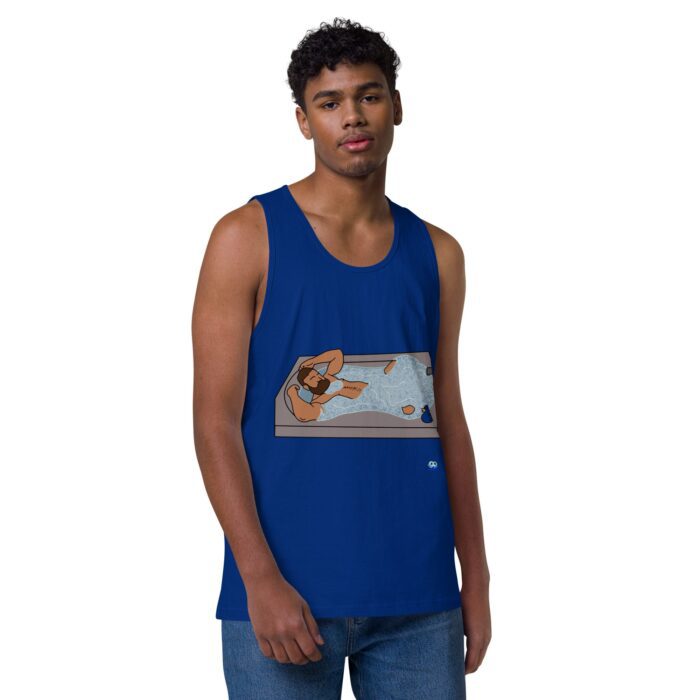 Men’s premium tank top - Rubber Ducky - Image 6