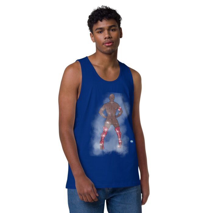 Men’s premium tank top - Showtime - Image 4