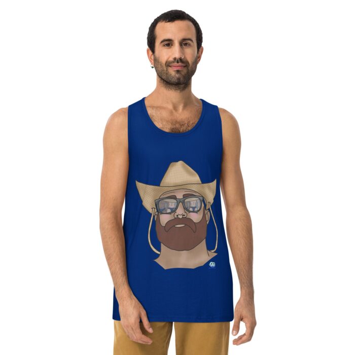 Men’s premium tank top - Sight Line - Image 4