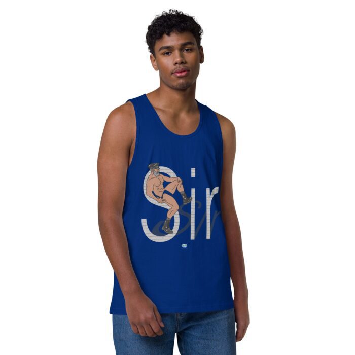 Men’s premium tank top - Sir - Image 6