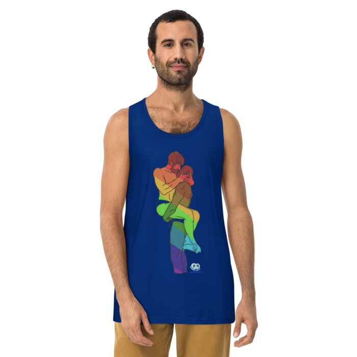 Men’s premium tank top - Skin Tones - Image 4
