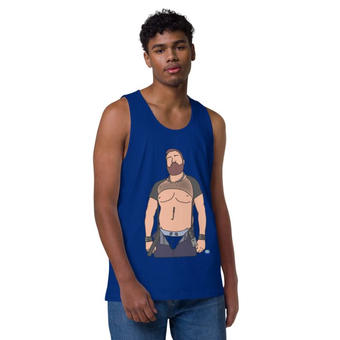 Men’s premium tank top - Strapping Young Cub - Image 6