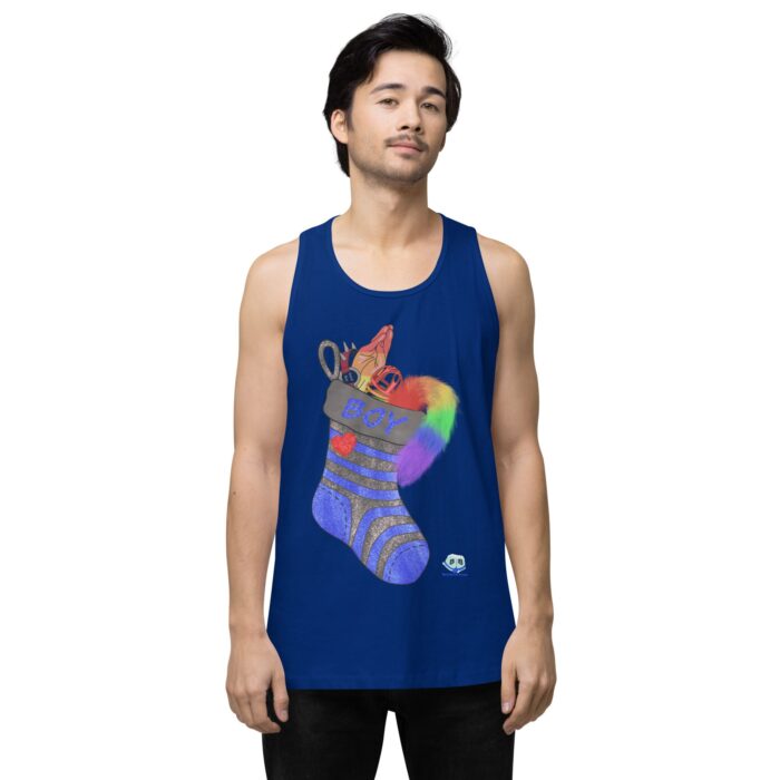 Men’s premium tank top - Stuffed - Image 6