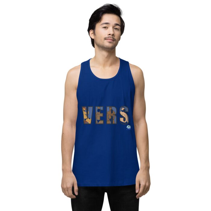 Men’s premium tank top - VERS Cutout - Image 7