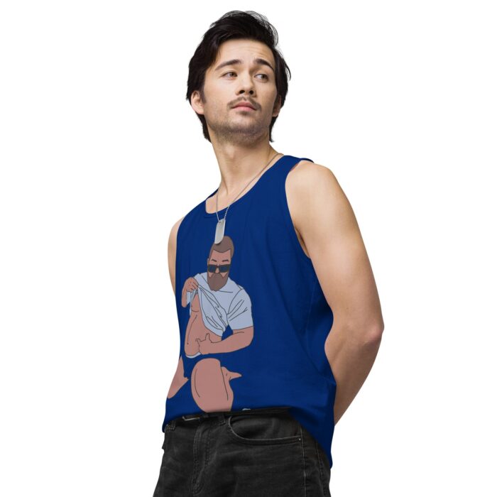 Men’s premium tank top - Belly Pride - Image 10