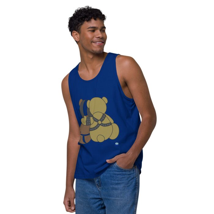 Men’s premium tank top - Bondage Bears - Image 8