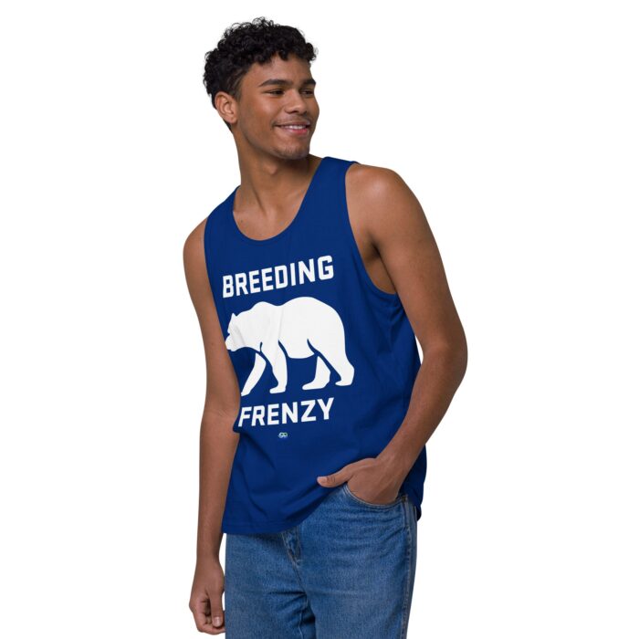 Men’s premium tank top - Breeding Frenzy - Image 8