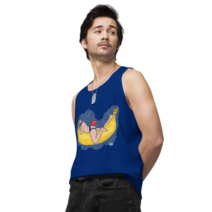 Men’s premium tank top - Cherry on Top - Image 10