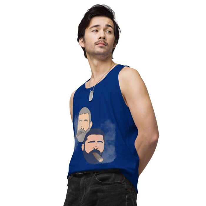 Men’s premium tank top - Cigars - Image 10