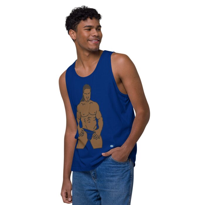 Men’s premium tank top - Dreadlocks - Image 8