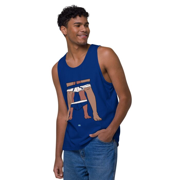Men’s premium tank top - Dropped Drawers - Image 8