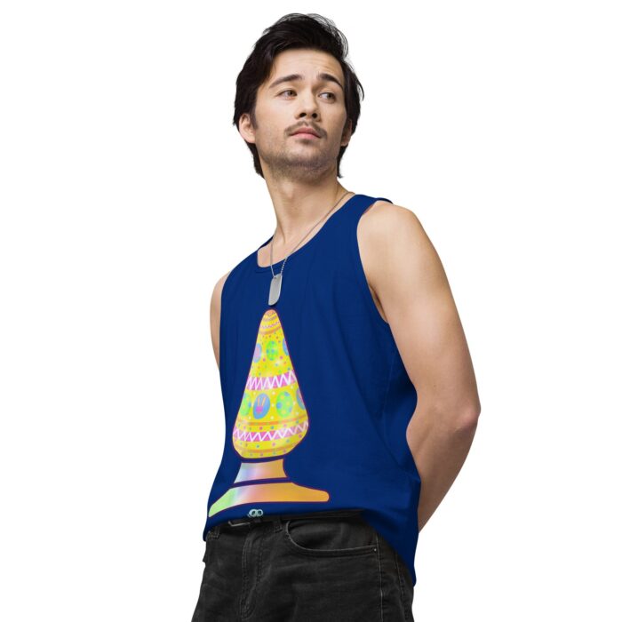 Men’s premium tank top - Easter Egg Butt Plug - Image 5