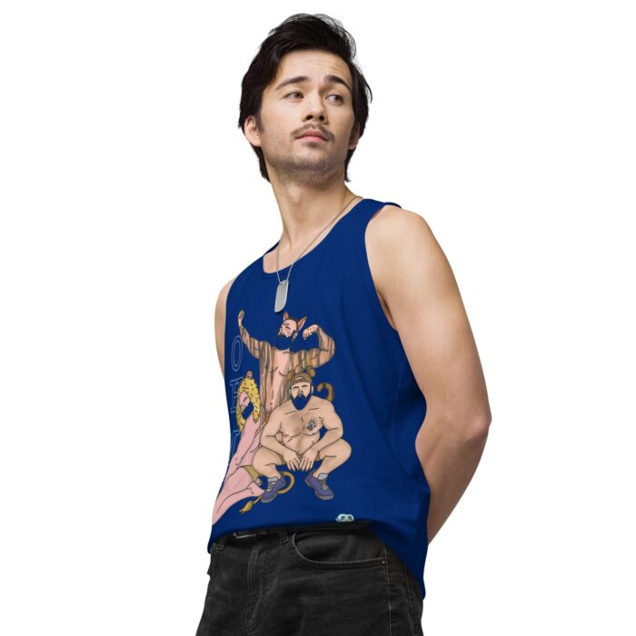 Men’s premium tank top - Oh My - Image 10