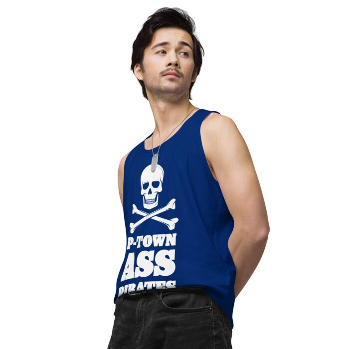Men’s premium tank top - P-Town Ass Pirates - Image 9
