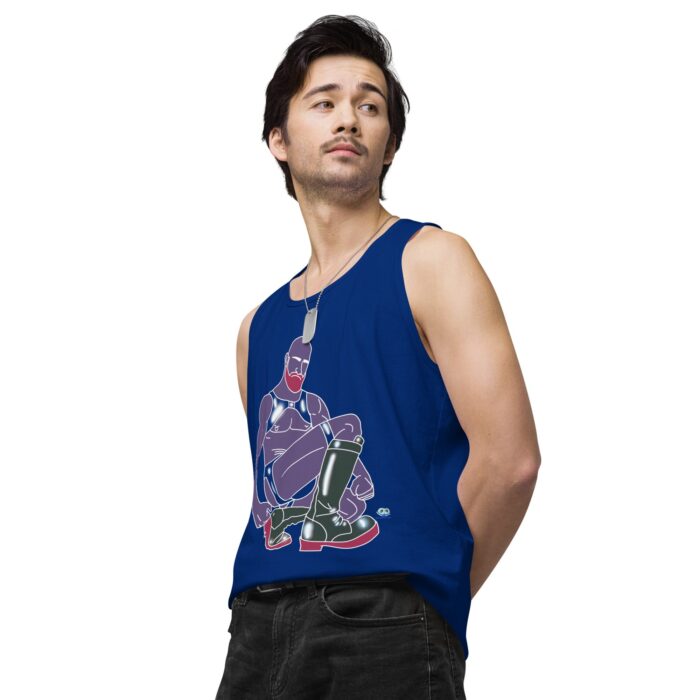 Men’s premium tank top - Rubber Daddy - Image 10
