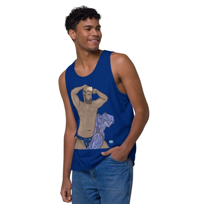 Men’s premium tank top - Sheets - Image 7