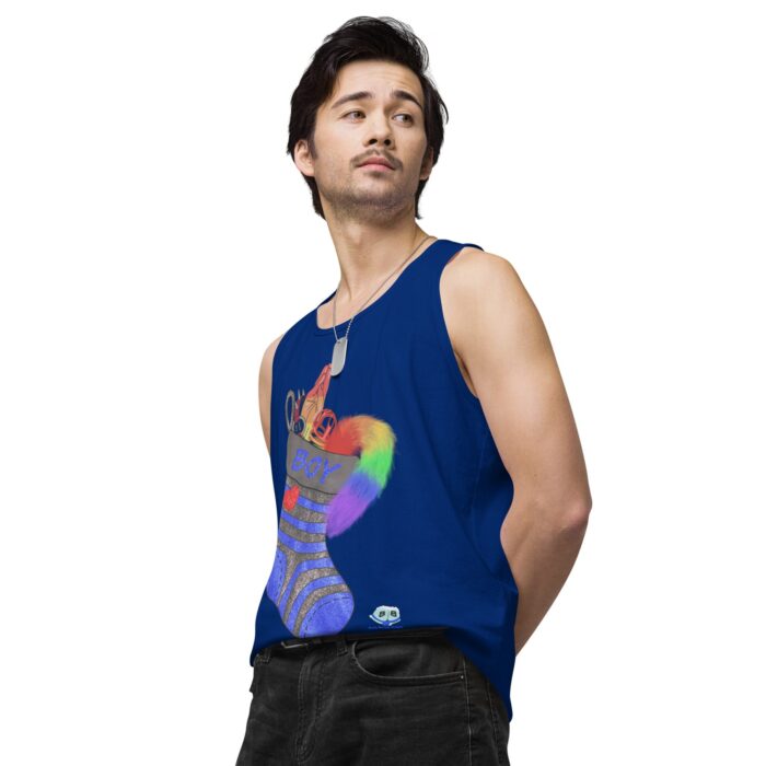 Men’s premium tank top - Stuffed - Image 9
