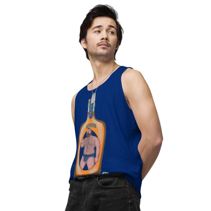 Men’s premium tank top - Two Fingers - Image 10