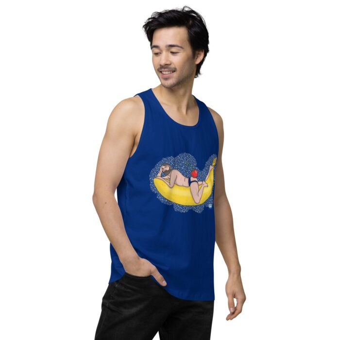 Men’s premium tank top - Cherry on Top - Image 9
