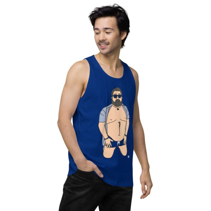 Men’s premium tank top - Confidence is Sexy - Image 9