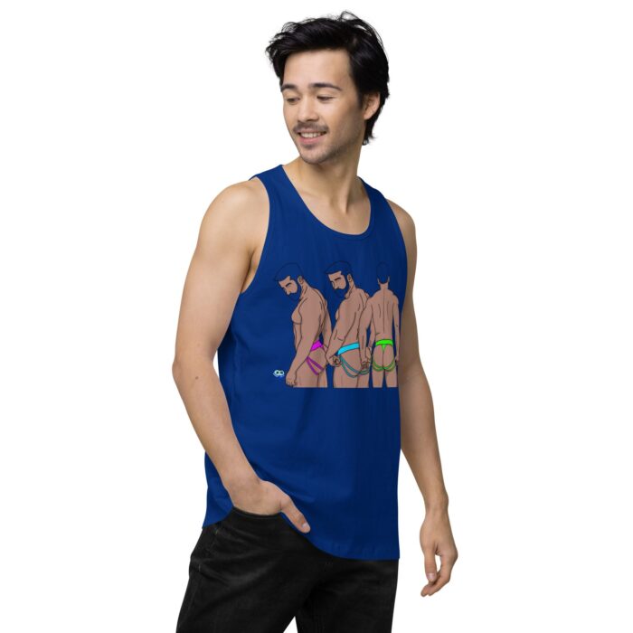 Men’s premium tank top - Neon Jocks - Image 9