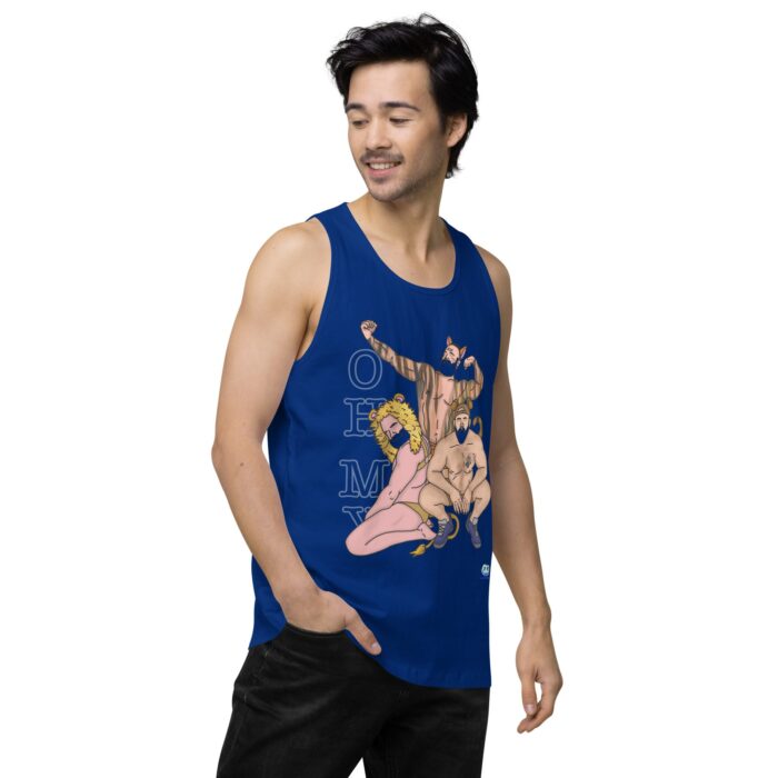 Men’s premium tank top - Oh My - Image 9