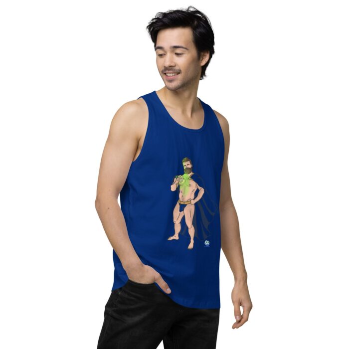 Men’s premium tank top - Powerful - Image 8