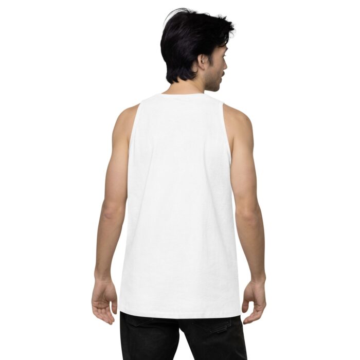 Men’s premium tank top - Safe with me - Image 65