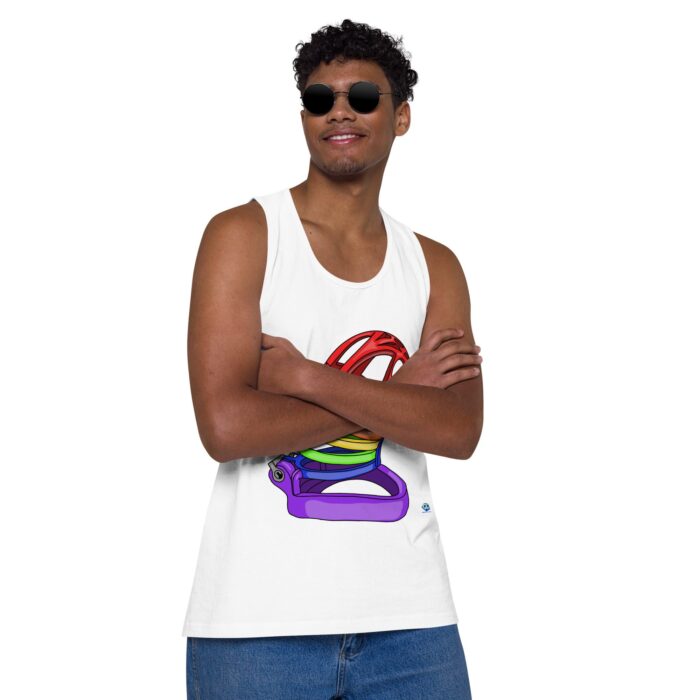 Men’s premium tank top - Chastity Cage - Image 26