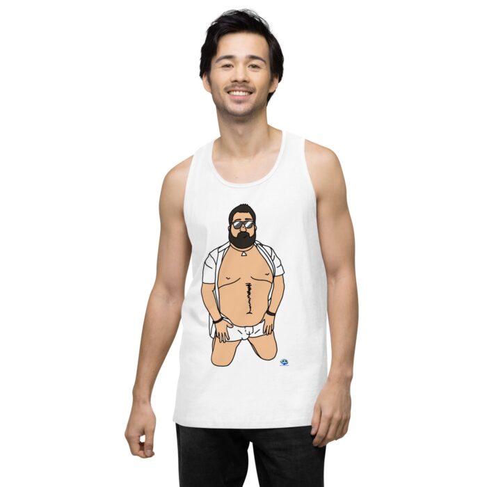Men’s premium tank top - Confidence is Sexy - Image 62