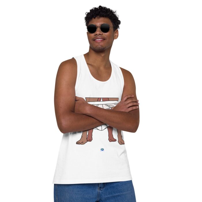 Men’s premium tank top - Dropped Drawers - Image 50